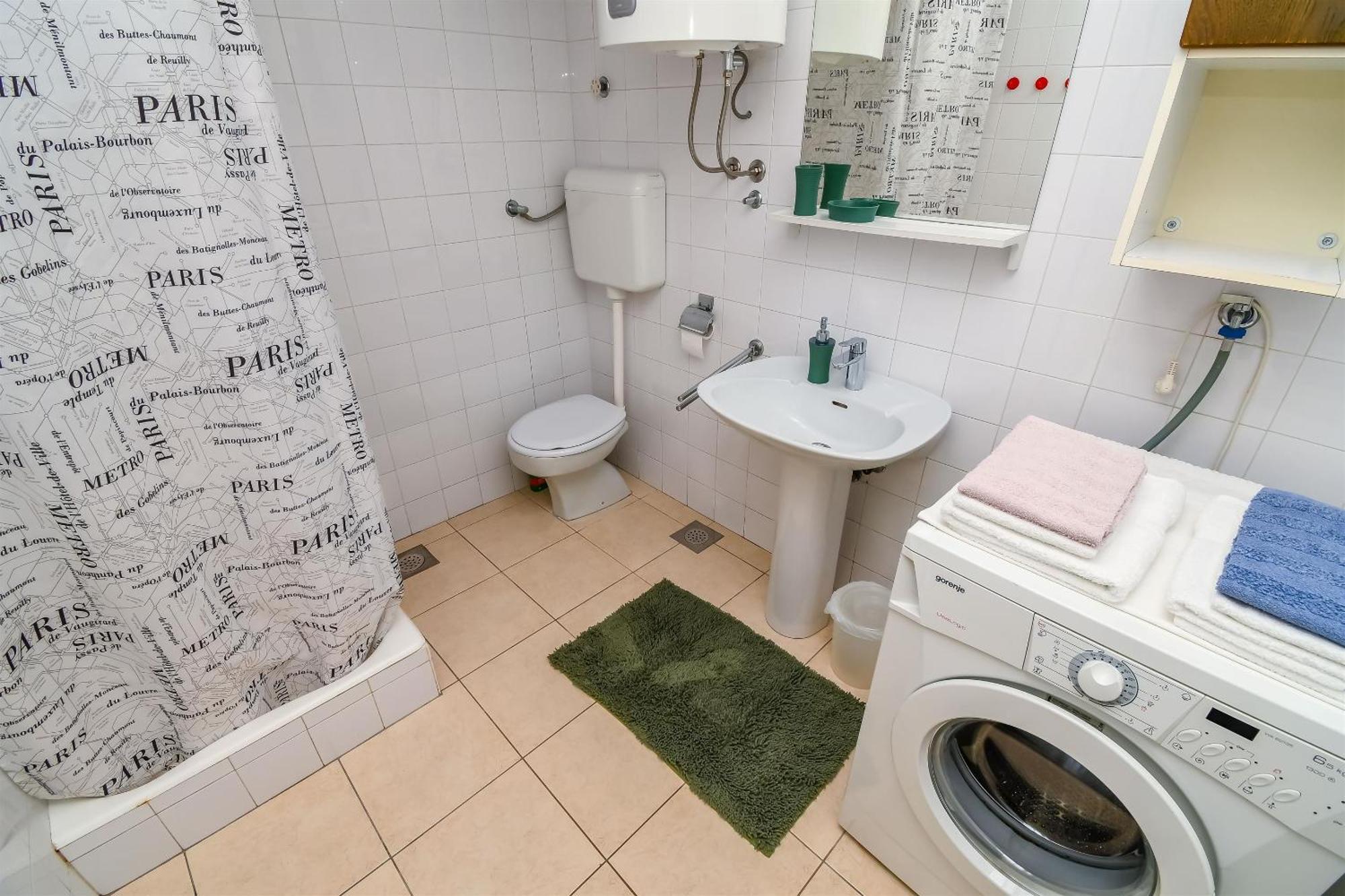 Apartment Ribica Slatine Exteriér fotografie